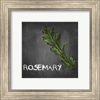 Rosemary on Chalkboard Fine Art Print