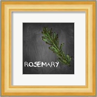 Rosemary on Chalkboard Fine Art Print