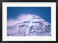 Snowy Summit of Mt Everest, Tibet, China Fine Art Print