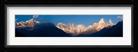 Mt Everest, Ama Dablam, Khumbu, Himalayas, Nepal Fine Art Print