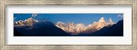 Mt Everest, Ama Dablam, Khumbu, Himalayas, Nepal Fine Art Print