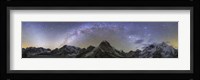 Panoramic view of Mt Everest Fine Art Print