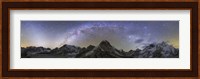 Panoramic view of Mt Everest Fine Art Print