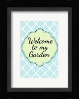 Garden Welcome 1 Framed Print