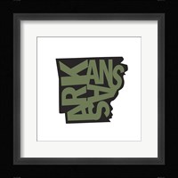 Arkansas Letters Fine Art Print