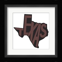 Texas Letters Fine Art Print