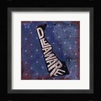 Delaware on Pattern Fine Art Print