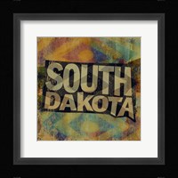 South Dakota on Pattern Fine Art Print
