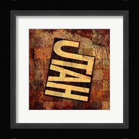 Utah on Pattern Fine Art Print