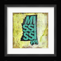 Mississippi Framed Print