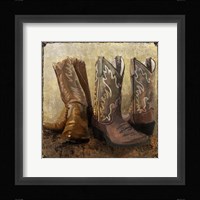 Roped In Boots Fine Art Print