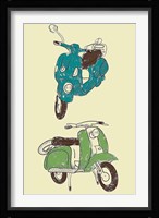 Scooter I Framed Print