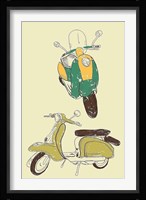 Scooter III Framed Print