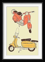 Scooter IV Framed Print
