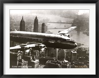 Flying Over Manhattan NYC Fine Art Print