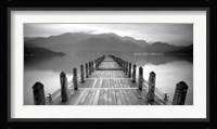 Lake Pier 1 Fine Art Print