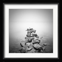 Piled rocks Fine Art Print
