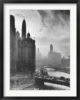 View to the Chicago River Fine Art Print