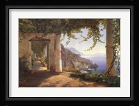 View to the Amalfi Coast Fine Art Print