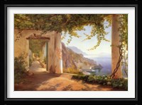 View to the Amalfi Coast Fine Art Print