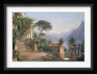 Lodge on Lake Como Fine Art Print