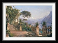 Lodge on Lake Como Fine Art Print
