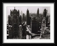View to Grand Ave Chicago '30 Fine Art Print