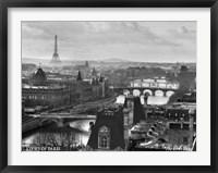 Views of Paris the River Seine Fine Art Print