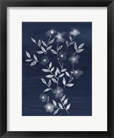 Flower Cyanotype I Framed Print