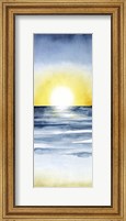 Layered Sunset Triptych II Fine Art Print