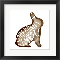 Punny Animal III Framed Print