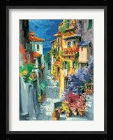 Antonio Di viccaro - Vicolo di Positano Size 23.75x31.5 Fine Art Print