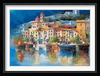Borgo Sul Mar Tirreno Fine Art Print