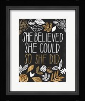 Girl Power III Framed Print
