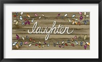 Love & Laughter I Framed Print