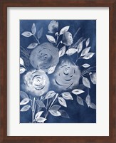 Cyanotype Roses I Fine Art Print