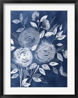 Cyanotype Roses I Fine Art Print