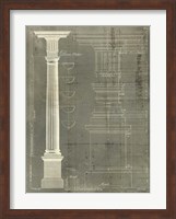 Column Blueprint IV Fine Art Print