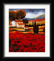 Poppy Field II Fine Art Print