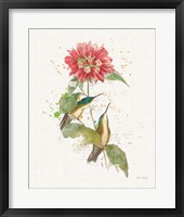 Colorful Hummingbirds I Fine Art Print
