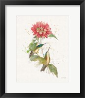 Colorful Hummingbirds I Fine Art Print