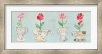 Teacup Floral V Fine Art Print