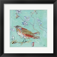 Aqua Bird Fine Art Print