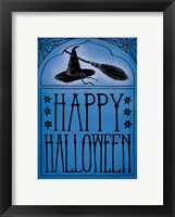 Vintage Halloween Happy Halloween Framed Print