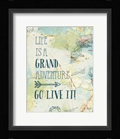 Map Sentiments IV Fine Art Print