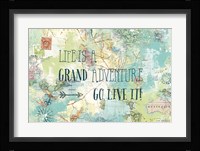 Map Sentiments I Fine Art Print