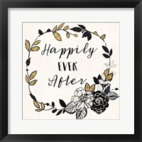 Dream Garden Inspiration I Framed Print