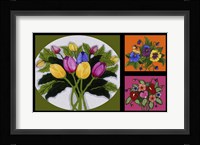 Flower Collage Fine Art Print