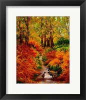 Pheasant Road Framed Print