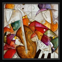 Jam Session II  / Full Bleed Fine Art Print